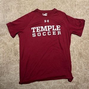 Temple soccer tshirt